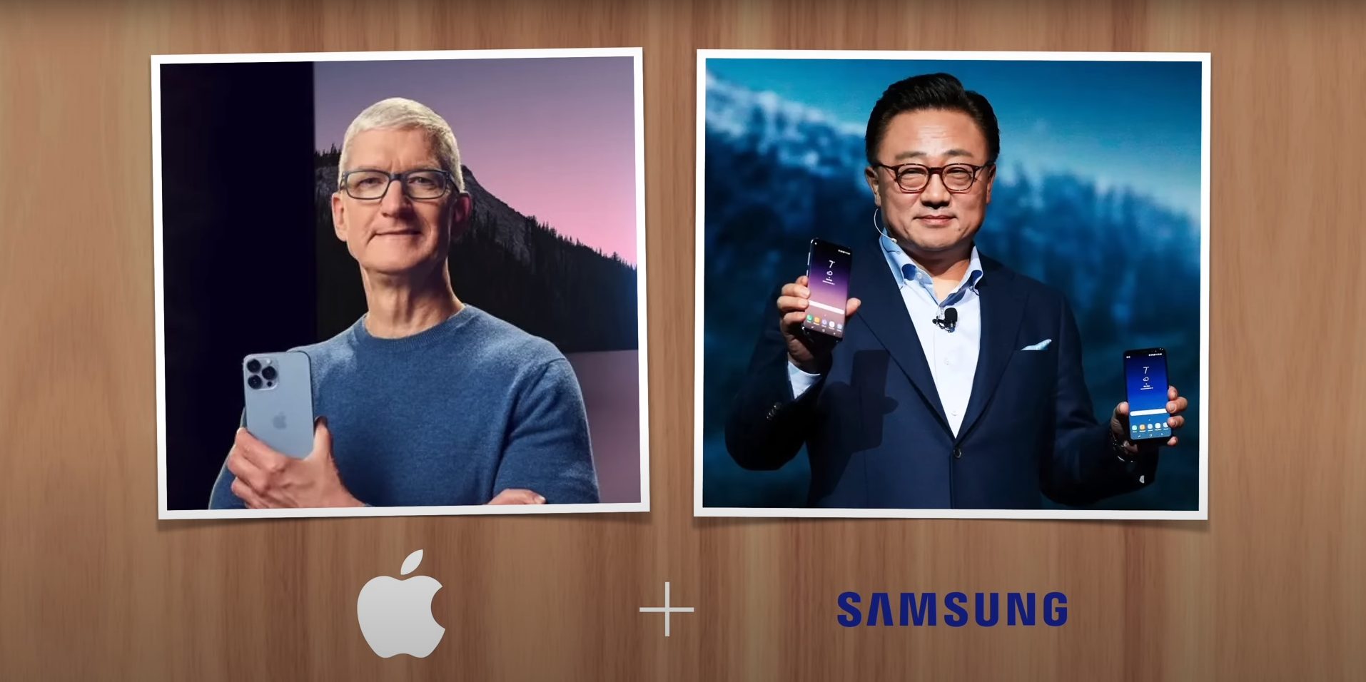 Samsung and Apple Friendship 