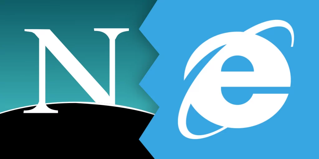 Netscape vs Internet Explorer